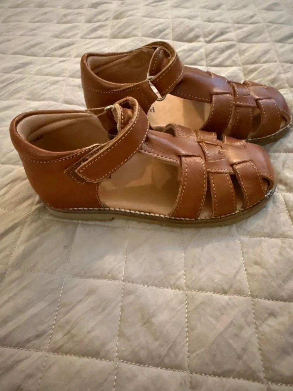 Petit Nord Classic Leather Sandal Size 11.5